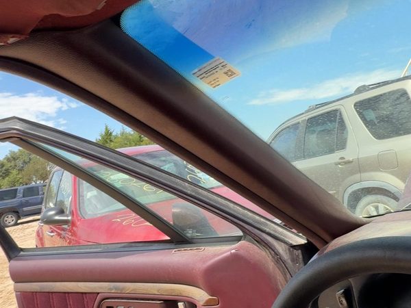 1994 Olds Eighty Eight Driver Left A Pillar Trim Windshield Post Panel Oem Red — photo 3