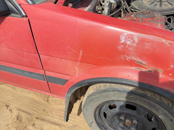 1987-1988 Toyota Fx Passenger Right Front Fender Oem Red 5380102011 — photo 3