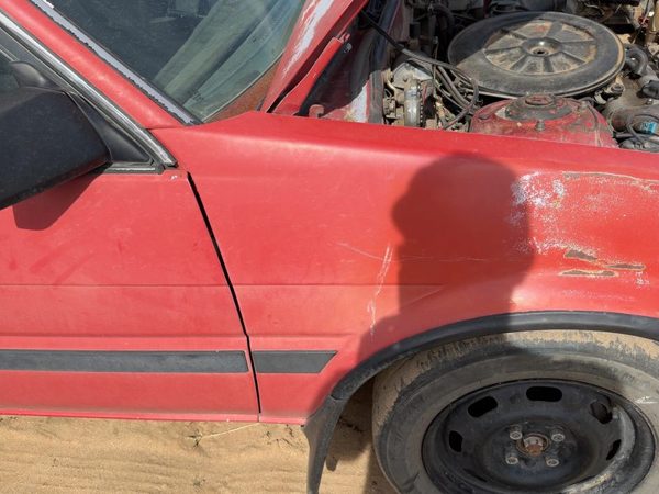 1987-1988 Toyota Fx Passenger Right Front Fender Oem Red 5380102011 — photo 4