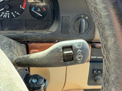 2001-2003 Bmw 530I Windshield Wiper Control Switch Column Lever Assembly Oem Tan