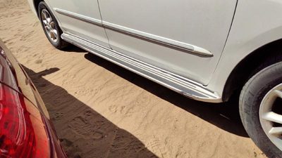 04-05 Sienna Passenger Right Rocker Panel Running Board Side Stejp Oem White 071