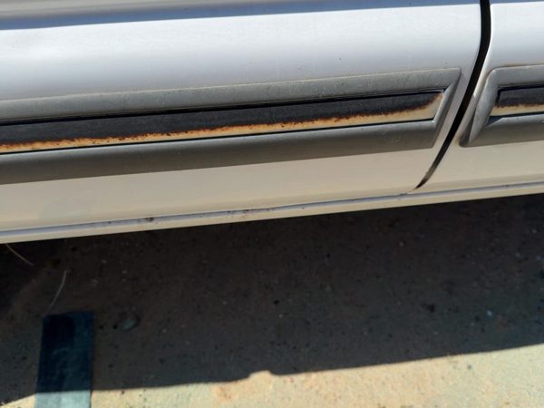 98-01 S10 Blazer Passenger Right Rear Moulding From Door Oem Back Trim Strip — photo 3