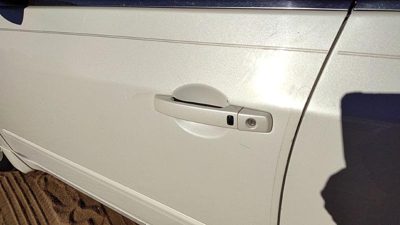 2007-2013 Nissan Altima Driver Left Front Outside Door Handle Oem White Qx3