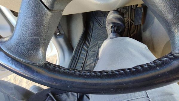 2007 Gmc Envoy Steering Wheel OEM Gray 28H 15768324 — photo 5