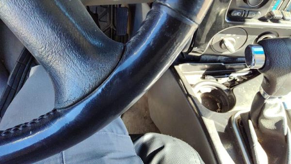 2007 Gmc Envoy Steering Wheel OEM Gray 28H 15768324 — photo 4