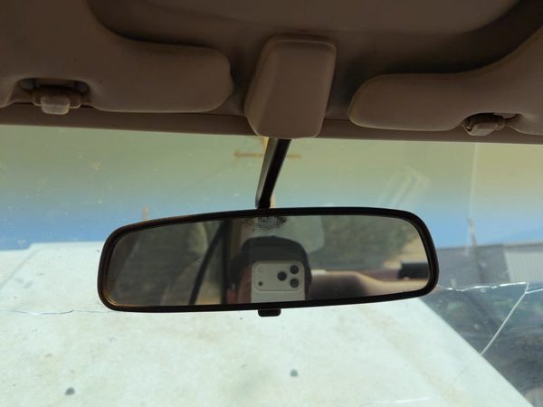 1988-1989 Honda Accord Lx Inside Rear View Mirror Oem Windshield Mounted — photo 1
