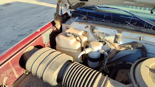1992-2000 Gmc Sierra 2500 Coolant Reservoir Radiator Overflow Tank Bottle Oem — photo 3