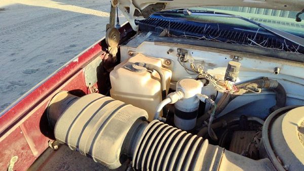 1992-2000 Gmc Sierra 2500 Coolant Reservoir Radiator Overflow Tank Bottle Oem — photo 2