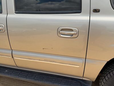 2001 Suburban 1500 Rear Door LH Pewter 11U