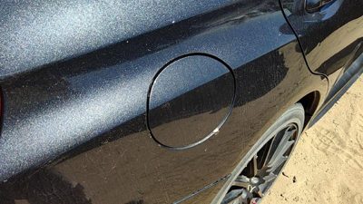 2015-2016 Subaru Wrx Fuel Tank Door With Hinge Gas Lid Oem Filler Dark Gray Dgm