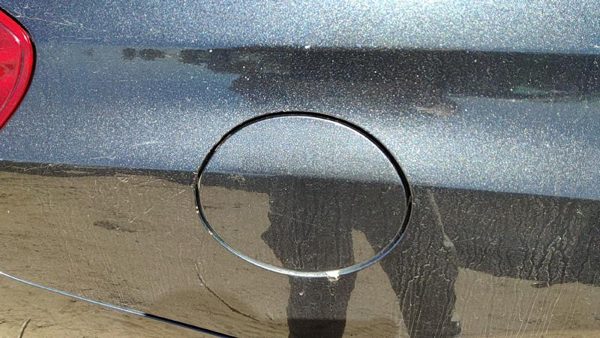 2015-2016 Subaru Wrx Fuel Tank Door With Hinge Gas Lid Oem Filler Dark Gray Dgm — photo 4