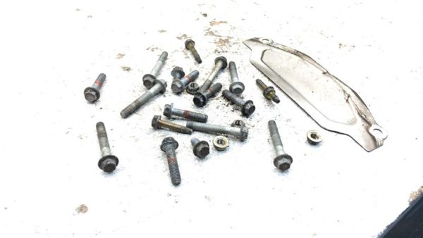 1997-2004 Ford F250 5.4L At Transmission Spacer Plate With Bolts Oem F65e6a373gc — photo 2