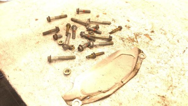 1997-2004 Ford F250 5.4L At Transmission Spacer Plate With Bolts Oem F65e6a373gc — photo 4