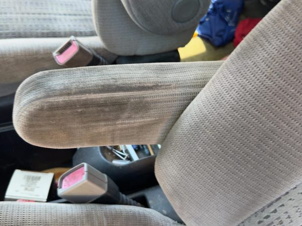 2003-2005 Chevy Venture Driver Left Front Arm Rest Side Seat Oem Gray 14C — photo 1