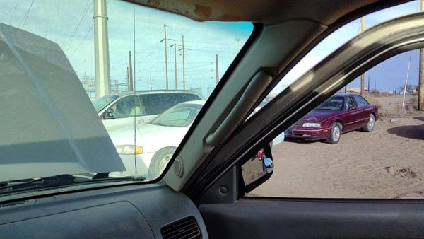 01-04 Nissan Xterra Passenger Right A Pillar Trim Windshield Post Panel Gray K — photo 3