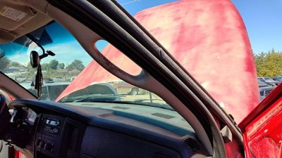 03-05 Dodge Ram 1500 Driver Left A Pillar Trim Windshield Post Panel Oem Black