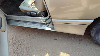 93 Saturn Sc2 Coupe Driver Left Lower Rocker Panel Moulding Side Skirt Oem Gold