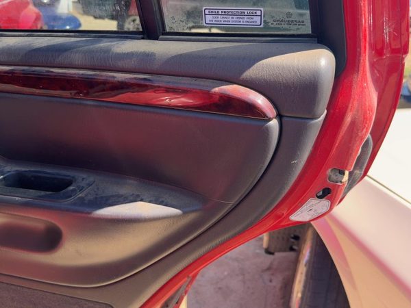 00 Grand Cherokee Passenger Rear Door Trim Panel With Switches Back Gray Dlaz — photo 4