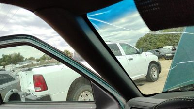 1995-1997 S10 Blazer Driver Left A Pillar Trim Windshield Post Panel Oem Gray