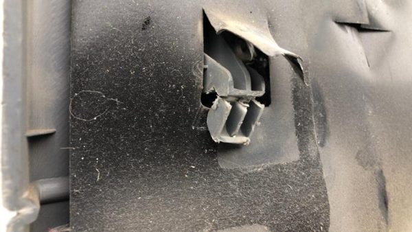 2011-2016 Ford F250 Passenger Right Front Door Trim Panel With Switches Gray 3S — photo 11