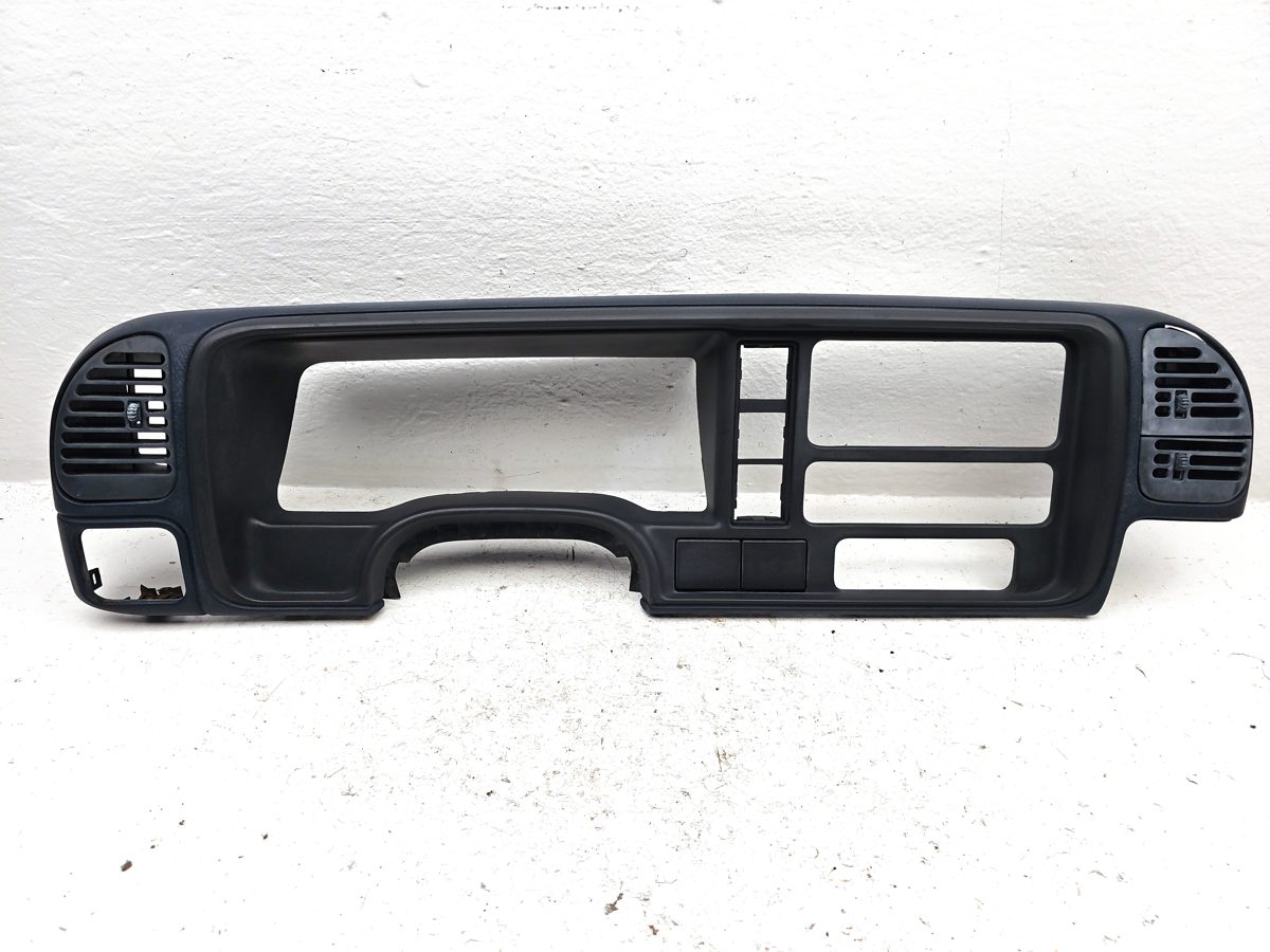 97-98 Chevy Silverado 1500 Instrument Cluster Dash Bezel Trim Speedometer Blue