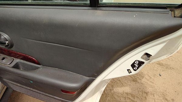 04-05 Lesabre Passenger Right Rear Inside Door Trim Panel Only Back Graphite 933 — photo 2