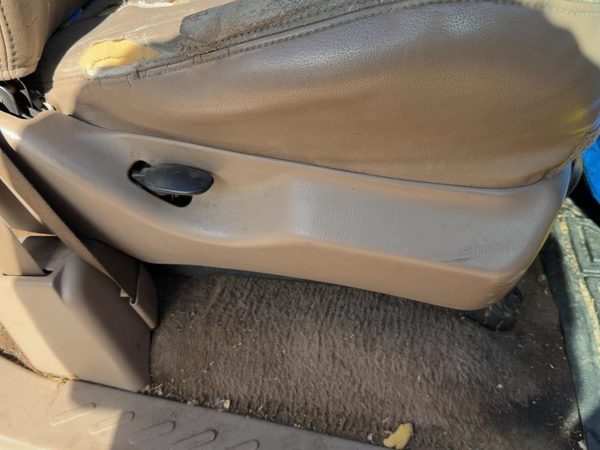 1997-1999 Ford F150 Passenger Right Side Seat Trim Panel Oem Tan Ex — photo 2