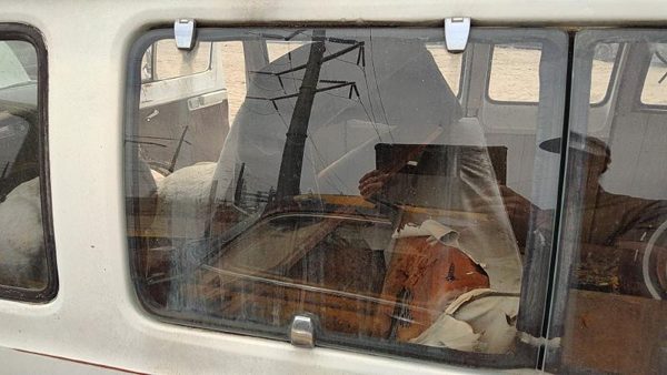 1971-1977 Dodge Van B200 Driver Left Rear Quarter Glass Back Side Window Oem — photo 3