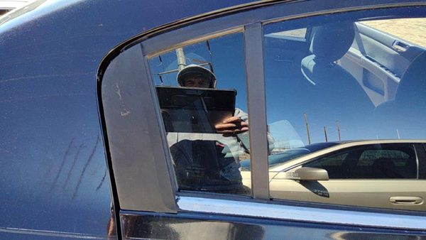 07-12 Sentra Passenger Right Rear Vent Window Back Door Glass With Frame Oem — photo 2