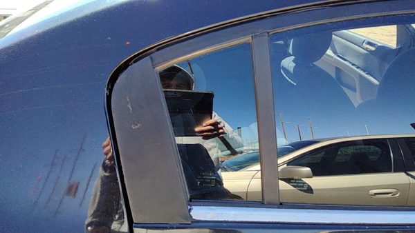 07-12 Sentra Passenger Right Rear Vent Window Back Door Glass With Frame Oem — photo 3