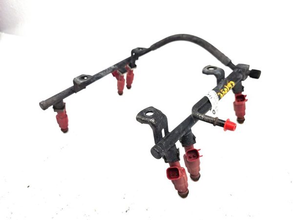 2000-2003 Dodge Ram 1500 Complete Fuel Rail With Injectors Set Loaded Oem 3.9L — photo 6