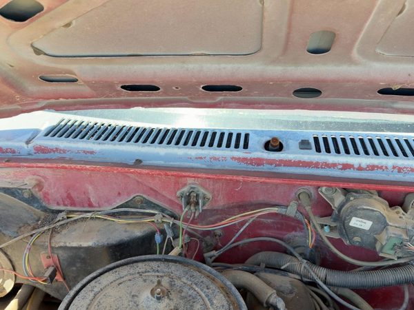 1982-1994 Chevy S10 Pickup Windshield Wiper Cowl Vent Trim Panel Oem Cover — photo 5