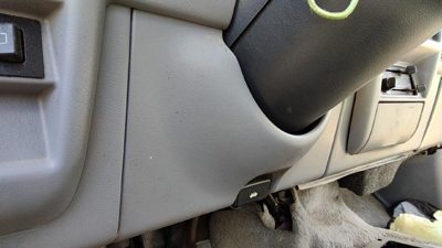 1993-1994 Ford Explorer Lower Dash Under Column Knee Bolster Trim Panel Oem Gray