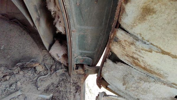 1953 Chevy Bel Air 150 Sedan Passenger Right Upper Lower Door Hinge Pair Set Oem — photo 4