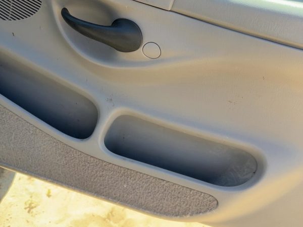 1997-1998 Ford F150 Passenger Right Front Door Trim Panel With Switches Gray F2 — photo 7