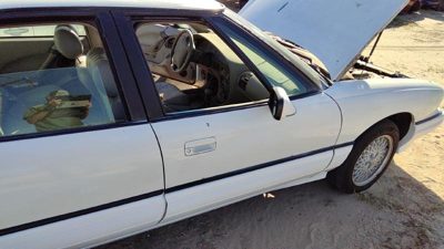1994 Pontiac Bonneville Front Door RH White