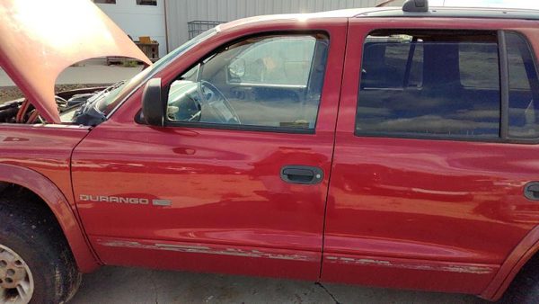 2000 Dodge Durango Front Door LH Red — photo 1