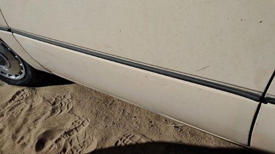 1984-1986 Ford Tempo Driver Left Front Moulding From Door Oem Trim Strip