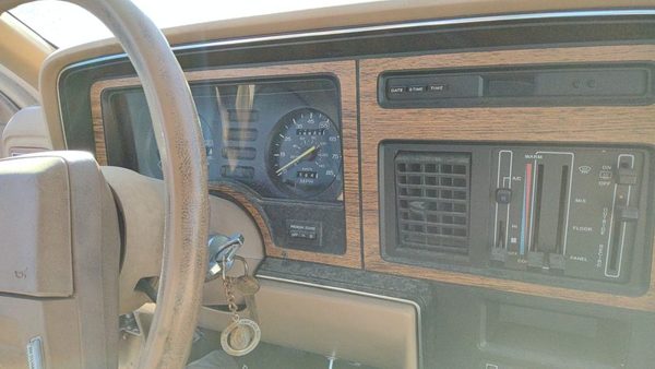 1984 Ford Tempo Trim Bezel Around Speedometer Oem Dash Surround Panel — photo 3
