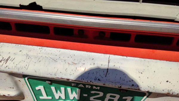 1973-1980 Chevy Silverado K10 Front Lower Grille Filler Trim Oem Orange 06270858 — photo 5