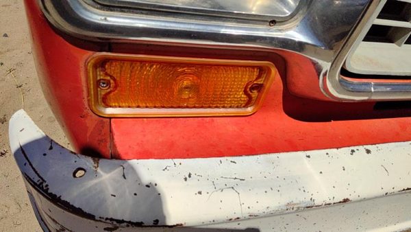 1973-1980 Chevy Silverado K10 Front Lower Grille Filler Trim Oem Orange 06270858 — photo 9