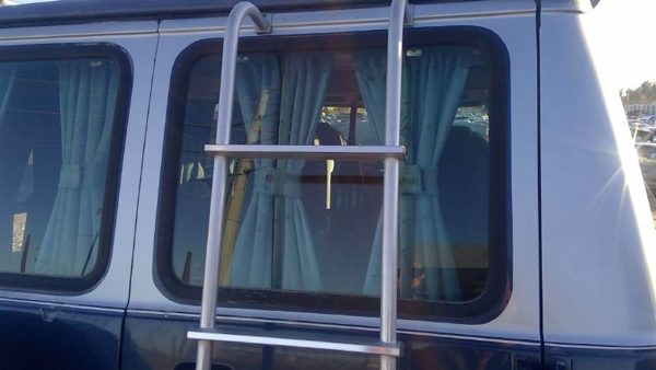 71-95 Chevy G20 Van Passenger Right Back Glass Rear Window Only Lift Gate Hatch — photo 7