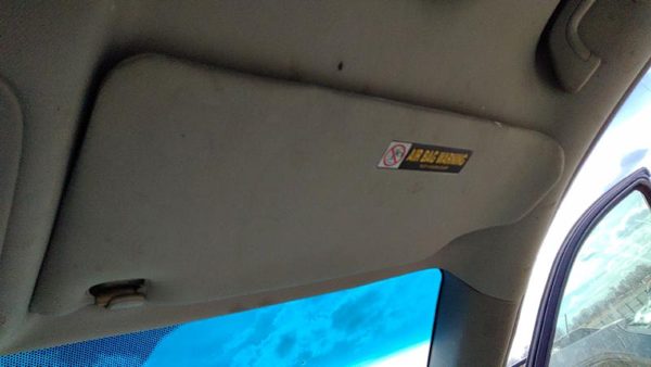 2006-2010 Honda Odyssey Passenger Right Sun Visor Oem Gray 83230Shja01zb — photo 1