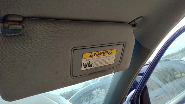 2006-2010 Honda Odyssey Passenger Right Sun Visor Oem Gray 83230Shja01zb — photo 5