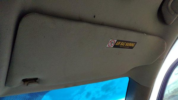 2006-2010 Honda Odyssey Passenger Right Sun Visor Oem Gray 83230Shja01zb — photo 2