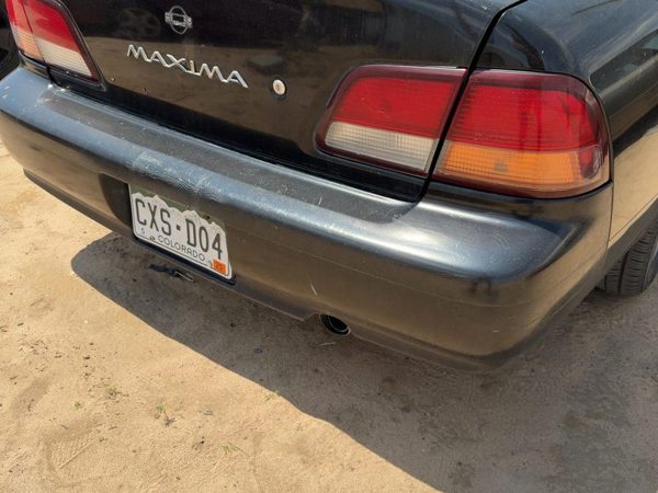 1997-1999 Nissan Maxima Rear Bumper Cover Assembly Oem Back Super Black Kh3 — photo 2