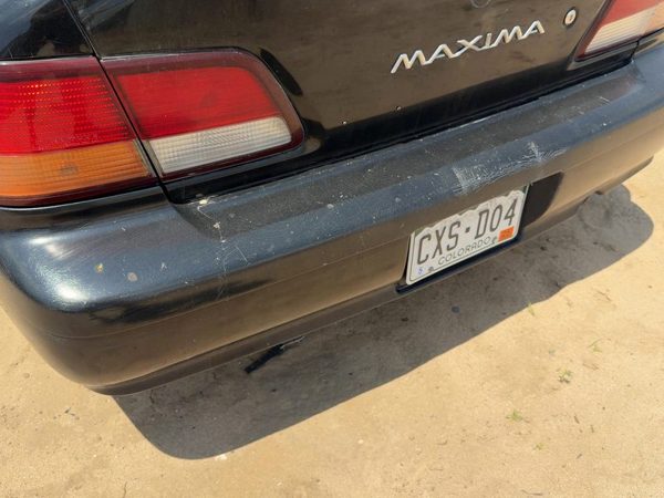 1997-1999 Nissan Maxima Rear Bumper Cover Assembly Oem Back Super Black Kh3 — photo 7