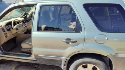 2007 Ford Escape Rear Door LH Dv Titanium Green