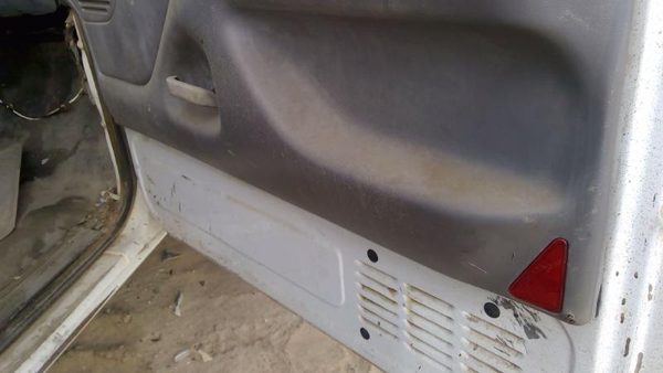 92-97 Ford F450 Passenger Right Front Inside Door Trim Panel Only Oem Gray — photo 3
