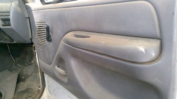 92-97 Ford F450 Passenger Right Front Inside Door Trim Panel Only Oem Gray — photo 4